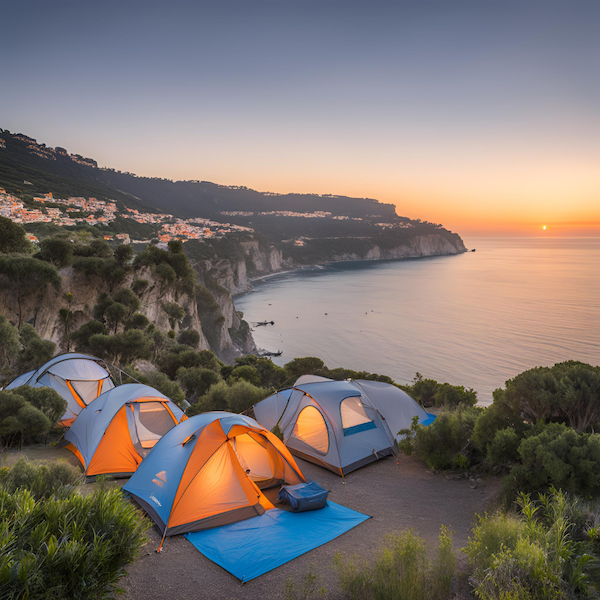 sorrento kamperen camping campings 