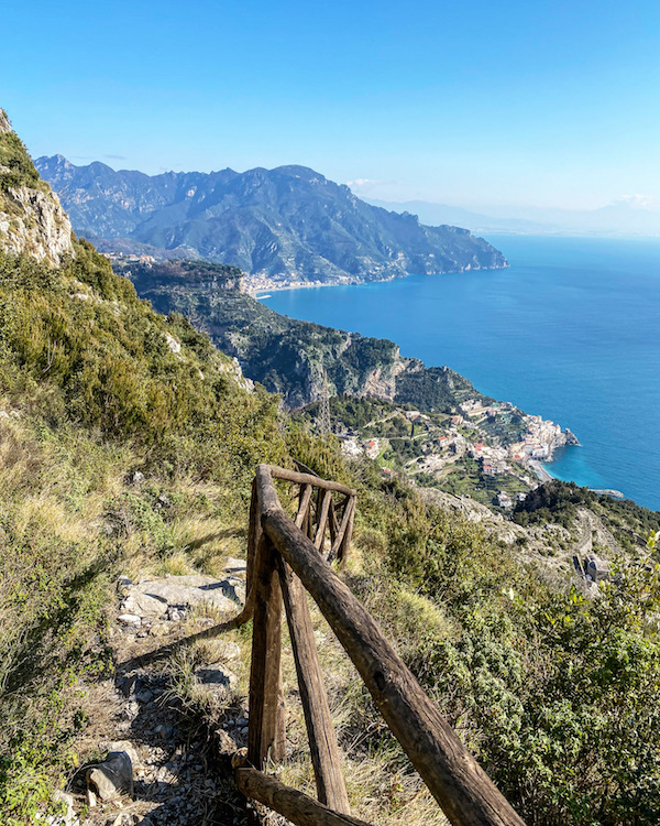 wandelen amalfi amalfikust wandeling